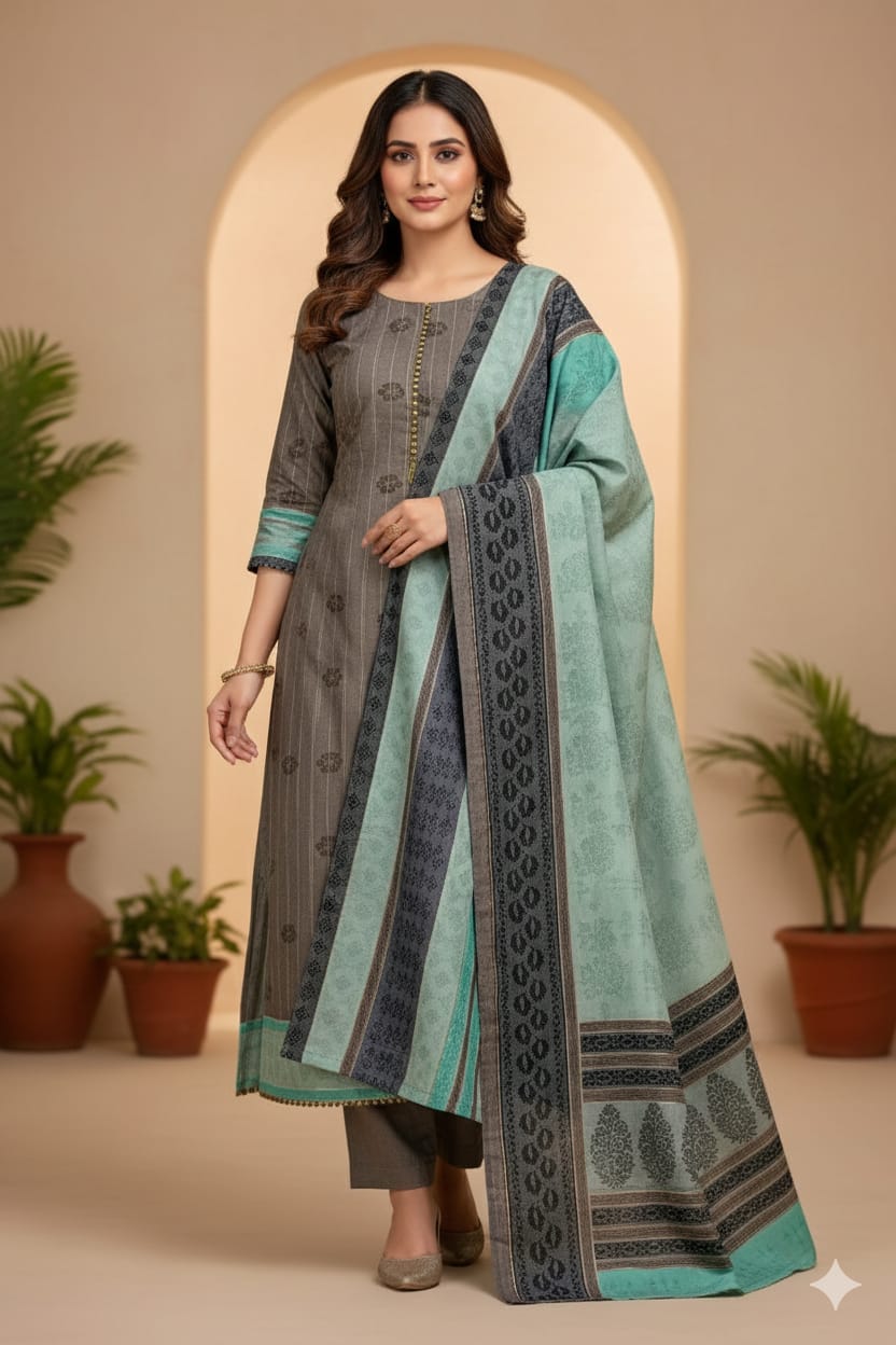 3PC LAWN \ COTTON (Copy)